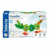 Schmidt Spiele Selecta 61016 - Kinderwagenkette, Crocolini, Holz, 63 cm