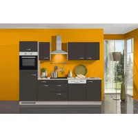 OPTIFIT Küchenzeile Faro 270 cm grau