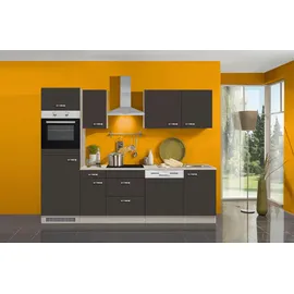 OPTIFIT Küchenzeile Faro 270 cm grau