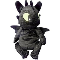 Joytoy Joy ToyUnbekannt 76063 Drachenzähmen Dragons-Thootless Plüschrucksack, schwarz