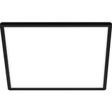 Briloner Leuchten LED Panel Slim 42 x 42 cm schwarz mit Backlight