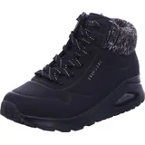 SKECHERS Uno Gen1 - Darling Daze«, Schnürboots, Winterstiefel, High Top Sneaker mit Warmfutter Gr. 36, schwarz -