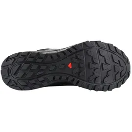 Salomon Wander Gore-Tex Herren Trail Running Wasserdichte Schuhe, Outdoor-bereit, Komfort durch Dämpfung, Sicherer Fußhalt, Black, 45 1/3