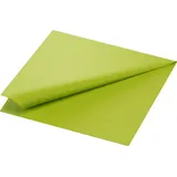 Duni Tissue-Serviette 40 x 40 cm 3-lagig, kiwi | Packung 250 Stk
