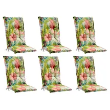 GO-DE Hockerauflage 120 x 50 x 5 cm mehrfarbig 6 St.