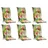 GO-DE Hockerauflage 120 x 50 x 5 cm mehrfarbig 6 St.