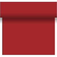 Duni, Tischdecke, Tischläufer Uni Rot (40 x 480 cm)