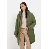 CAMEL ACTIVE Funktionsmantel aus recyceltem Polyester in Dunkelgrün | Gr.: 34