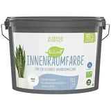 SCHÖNER WOHNEN-Farbe Naturell Wandfarbe Innenraumfarbe  (Weiß, Matt, 10 l, Konservierungsmittelfrei)