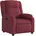 vidaXL Relaxsessel Weinrot Stoff 95 x 99 x 0 Rot mit Liegeposition