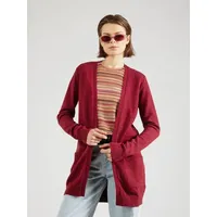 Vila Cardigan mit Eingrifftaschen Modell 'VIRIL', Bordeaux, M