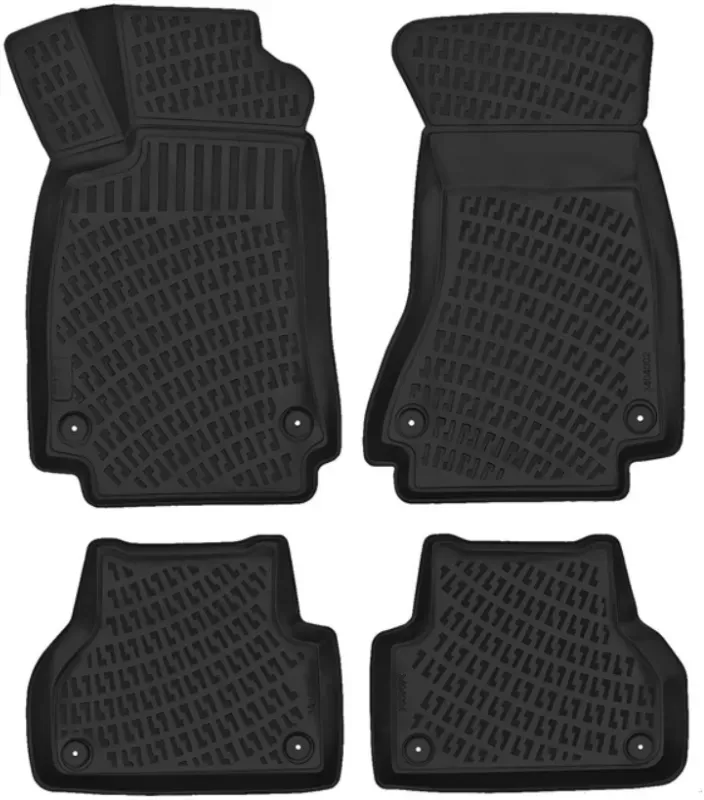 Gummifußmatten 3D Rizline 511176 Audi A4 B8 2008-2016