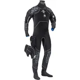 Scubapro Everdry 4.0 Homme-L Atemregler für Kaltwassertauchen, Schwarz, L
