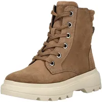 GEOX "Geox Stiefelette Veloursleder", Mädchen, Gr. 34, braun, Veloursleder,