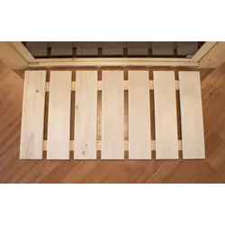 Karibu Bodenrost aus Fichtenholz 38 x 77 cm
