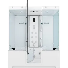 SeniorBad K88-WS-EH-A-EC-EA Kombination Badewanne Dusche 100 x 180 cm