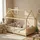 ecomi Hausbett 80 x 160 cm Kiefer massiv natur