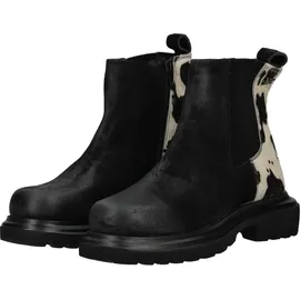 LAZAMANI Boots creme / schwarz, 41