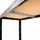 shelfplaza Werkbank Metall 190x80x60 cm schwarz