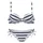 VENICE BEACH Bügel-Bikini Damen Blau/Weiß 38 Cup F