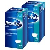 Nicotinell Mint 1 mg Lutschtabletten 2 x 96 St.