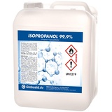 Isopropanol 99,9% 5 Liter Isopropylalkohol 2-Propanol Reinigungsmittel für Haushalt und Industrie Lösungsmittel und Fettlöser Lack- und Farb-Entferner Nagellack-Entferner Oberflächen-Reiniger