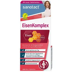 Sanotact Eisen Komplex direkt Mini Tabletten 100 St