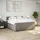 vidaXL Boxspringbett 180 x 200 cm Taupe