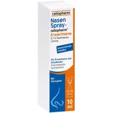 Nasenspray ratiopharm Erwachsene konservierungsmittelfrei 10 ml