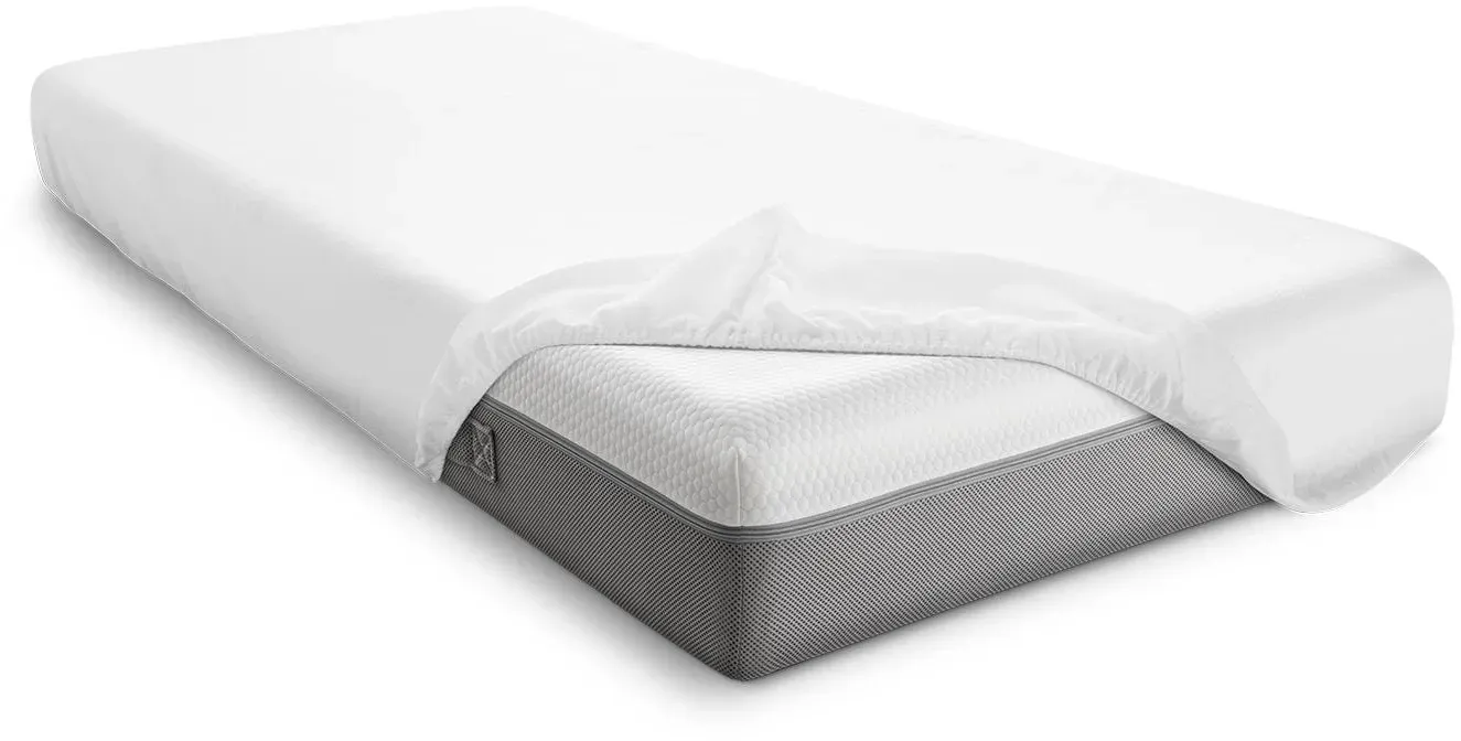 Sleezzz Vital wasserdichtes Molton Spannbettlaken mit antibakterieller Silber Veredelung 80 x 200 cm