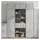 vidaXL Hochschrank Betongrau 70 x 42,5 x 225 cm Grau