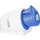 ABL CEE-Wandsteckdose 16A Blau