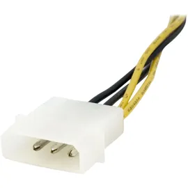 Startech StarTech.com 15cm 4pin auf 8pin EPS-Netzadapter mit LP4 - Bu/St - Stromadapter Buchse/ Stecker