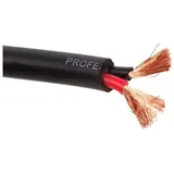 Cables Hochwertiges lautsprecherkabel schwarz 2 x 1.50 mm2 100 m