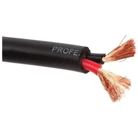 Cables Hochwertiges lautsprecherkabel schwarz 2 x 1.50 mm2 100 m