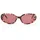 Tom Tailor Damen Feminine Sonnenbrille, rot, Farbverlauf, Gr. ONESIZE