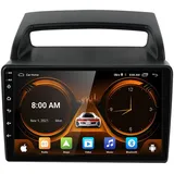 BCBSYCJP Autoradios Auf EIN Android 14-Navi-Display für KIA Carnival VQ 2006-2014 Navi Carplay Auto 9 Zoll 2 Din Doppel Din Auto Radio Touch Display mit DSP FM RDS DAB Bluetooth