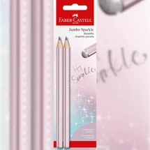 Faber-Castell Bleistift Jumbo mehrfarbig 2 St.
