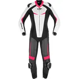 Spidi Track Pro Lady Perforierter Lederanzug - Black / Fuchsia - 42