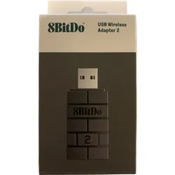Controller Adapter BT V2 USB, schwarz, 8BitDo - alle Systeme