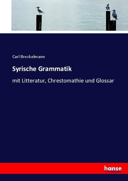 Syrische Grammatik - Carl Brockelmann  Kartoniert (TB)