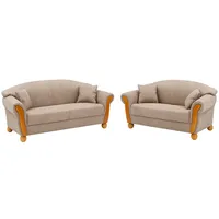 3-Sitzer HOME AFFAIRE "Milano", beige, B:190cm H:83cm T:81cm, Sofas, 2-Sitzer und 3-Sitzer, incl. Zierkissen