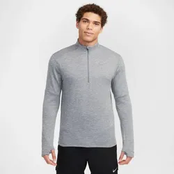 NIKE Herren Sweatshirt Element Therma-FIT, SMOKE GREY/LT SMOKE GREY/REFLECTIVE, M