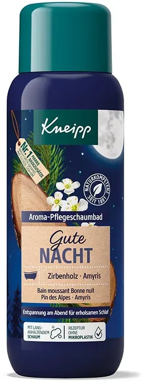 Preisvergleich Produktbild Kneipp Aroma-Pflegeschaumbad Gute Nacht 400 ml