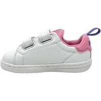 Fila Jungen Unisex Kinder Crosscourt 2 NT Velcro TDL Sneaker, White-Wild Rose, 23 EU