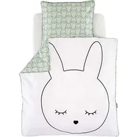 Träumeland TT18102 Bettwäsche Kuschelhase 100/135 + 40/60, mehrfarbig