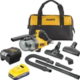 DeWalt DCV 501 LE1 Akku Stabsauger 18 V 0,7 l Staubklasse L + 1x Powerstack Akku 1,7 Ah + Ladegerät