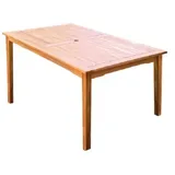 Jet-Line Tisch Holz Santa Cruz Garten Terrasse Balkon