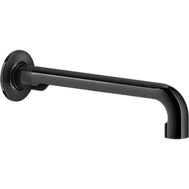 GESSI Inciso Waschtisch-Wandauslauf Metall Schwarz PVD