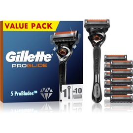 Gillette Rasierer Fusion5 ProGlide + Rasierklingen 10 St.